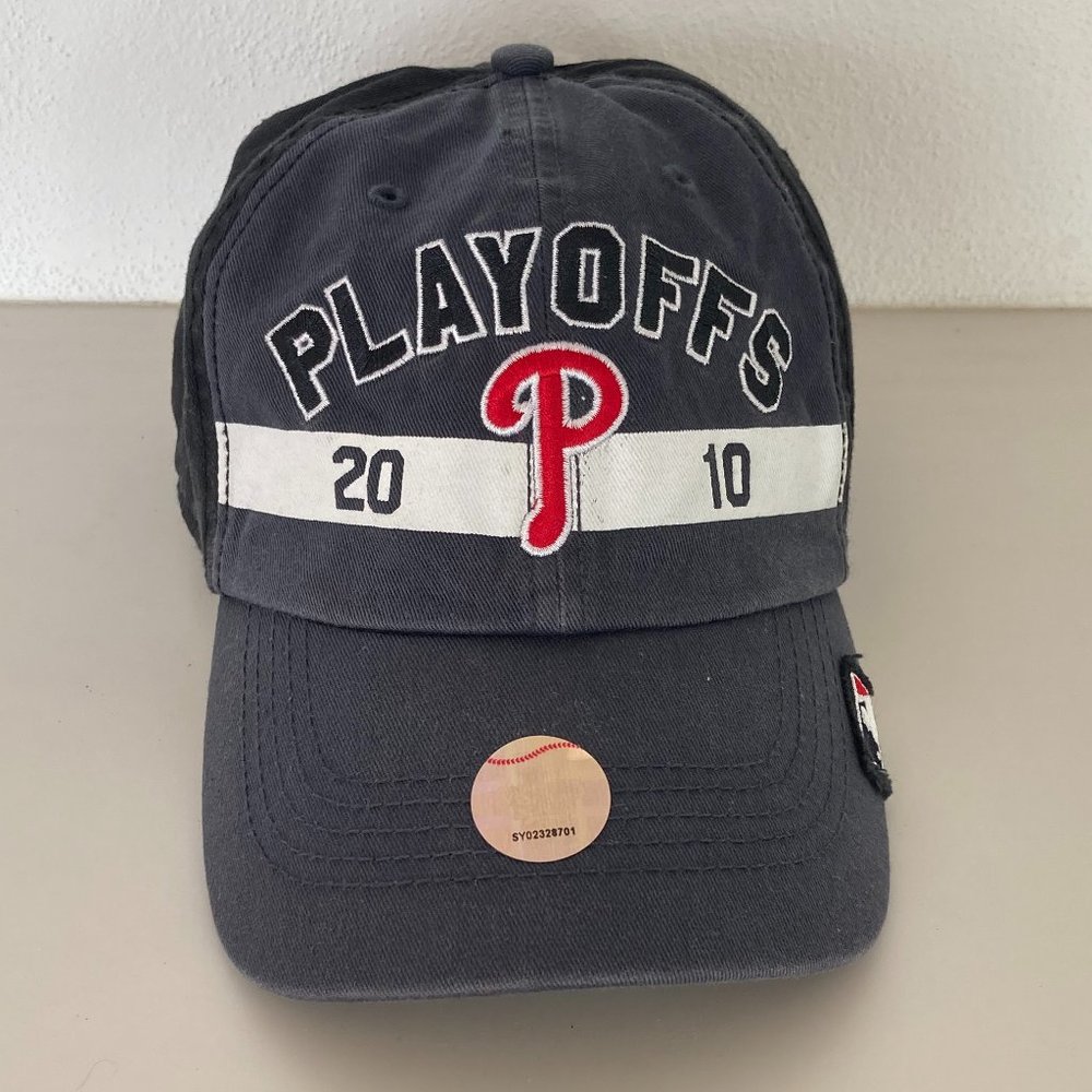 NWT Philadelphia Phillies MLB Hat Cap 2010 Playoffs world series 47 Brand